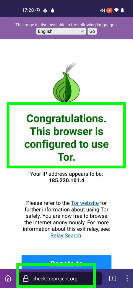 Tor check